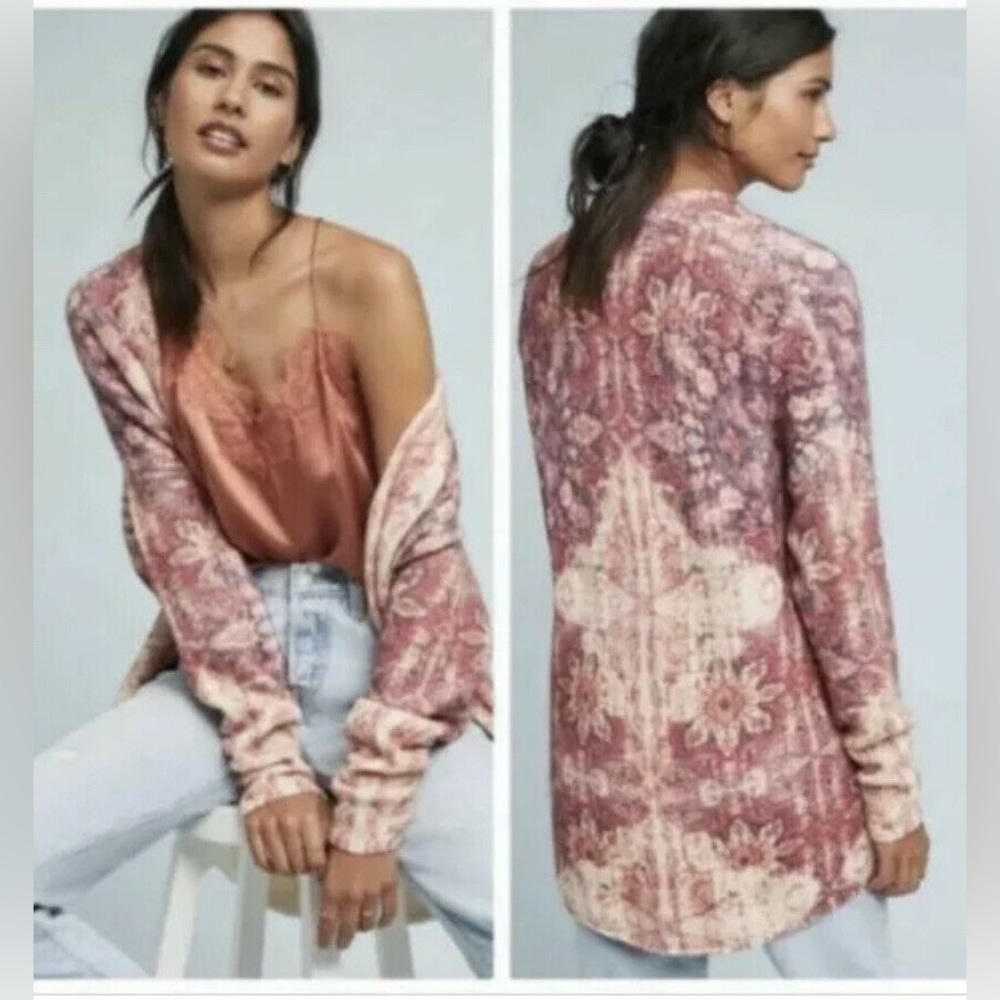 Anthro laurel canyon patterned cardigan